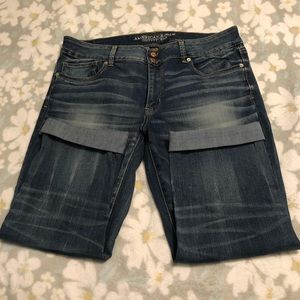 NWOT American Eagle Artist Crop Jean
